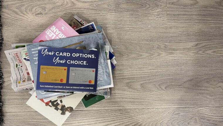 Letting Junk Mail Pile Up in the Front Entry