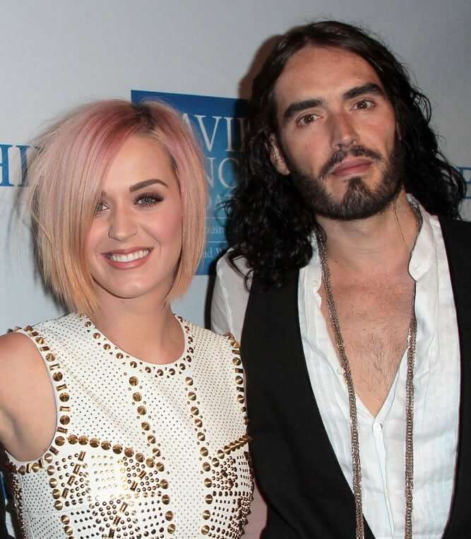 Katy Perry and Russell Brand: 9 Years