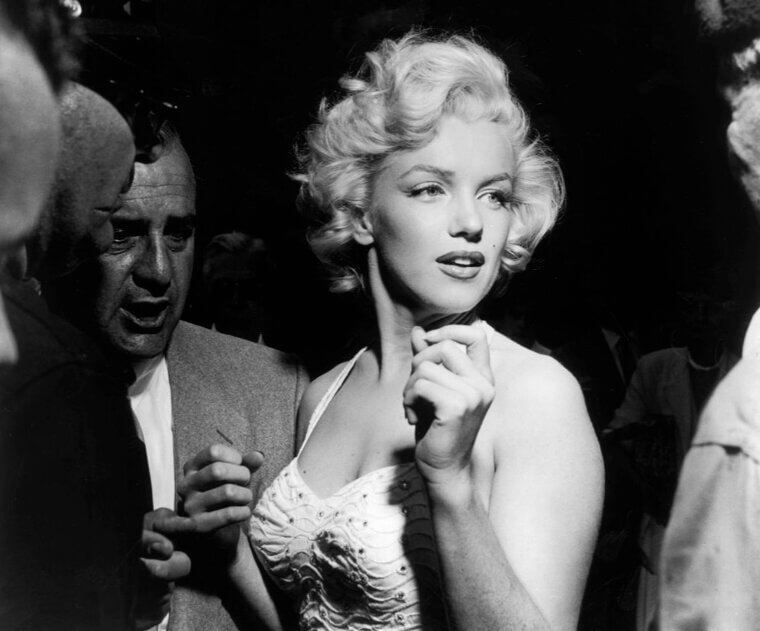 Frank and Marilyn Remained Friends