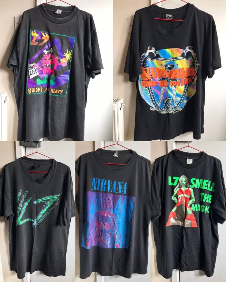 Vintage "Band Tees" From the 1970s: $800 for a Faded Shirt