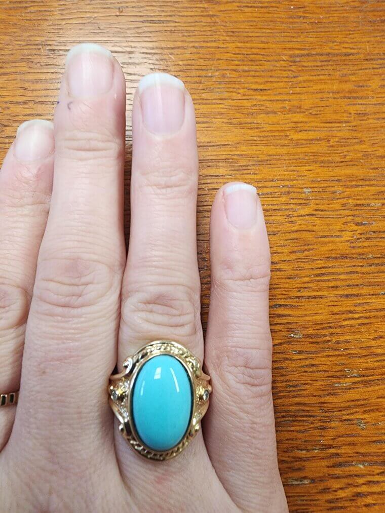 Vintage "Turquoise" Jewelry: $1,200 for a Squash Blossom Necklace