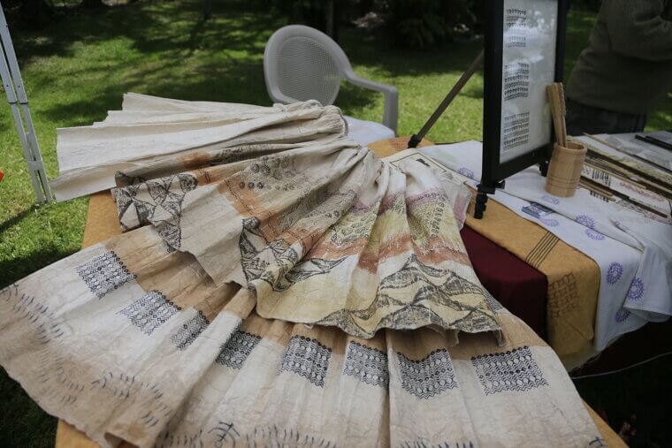 Mid-Century "Atomic" Barkcloth Curtains: $500 for a Pair of Drapes