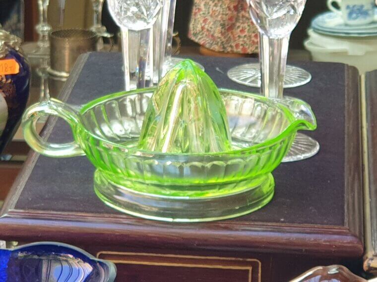 Uranium "Vaseline" Glassware: Glowing From $15 to $500