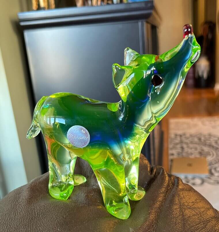 Hand-Blown "Murano" Glass Animals: $400 for a Glass Menagerie