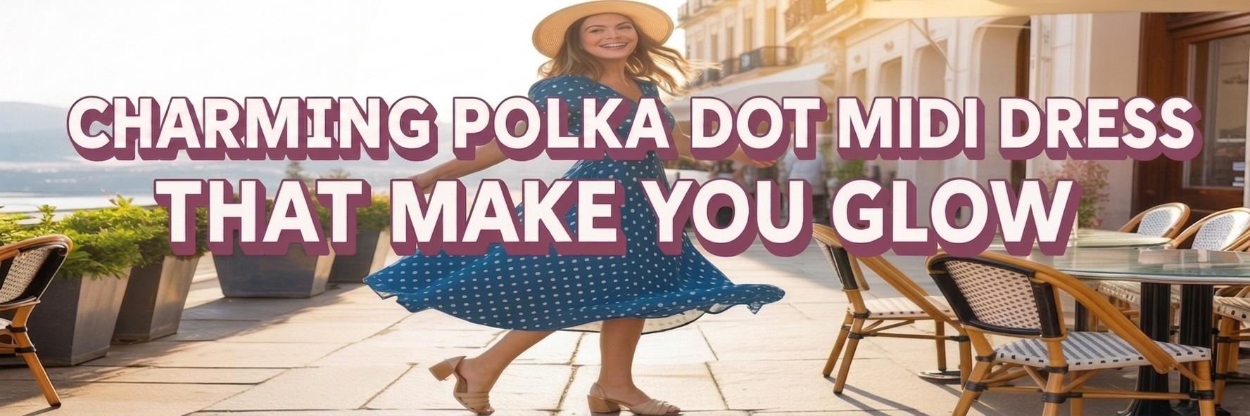 Polka Dot Midi Dress That Will Give You Glow