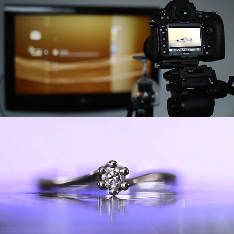 Use Computer or Tv Screens to Create Backdrops