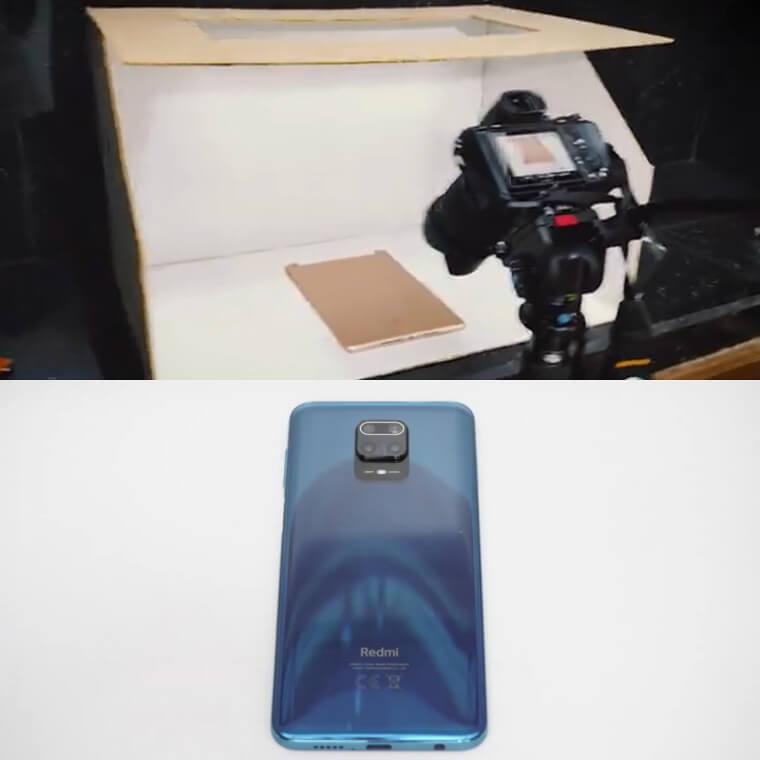 Use Cardboard to Make Your Own Lightbox