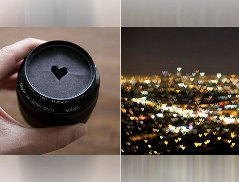 Cut Shapes Into Cardboard or Paper to Take 'Bokeh' Pictures