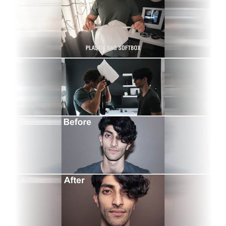 Use a Plastic Bag to Create a Foggy Effect