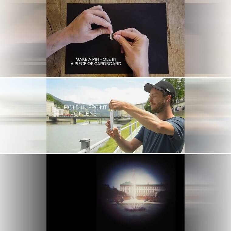 Turn Your Phone Into a Pinhole With Cardboard