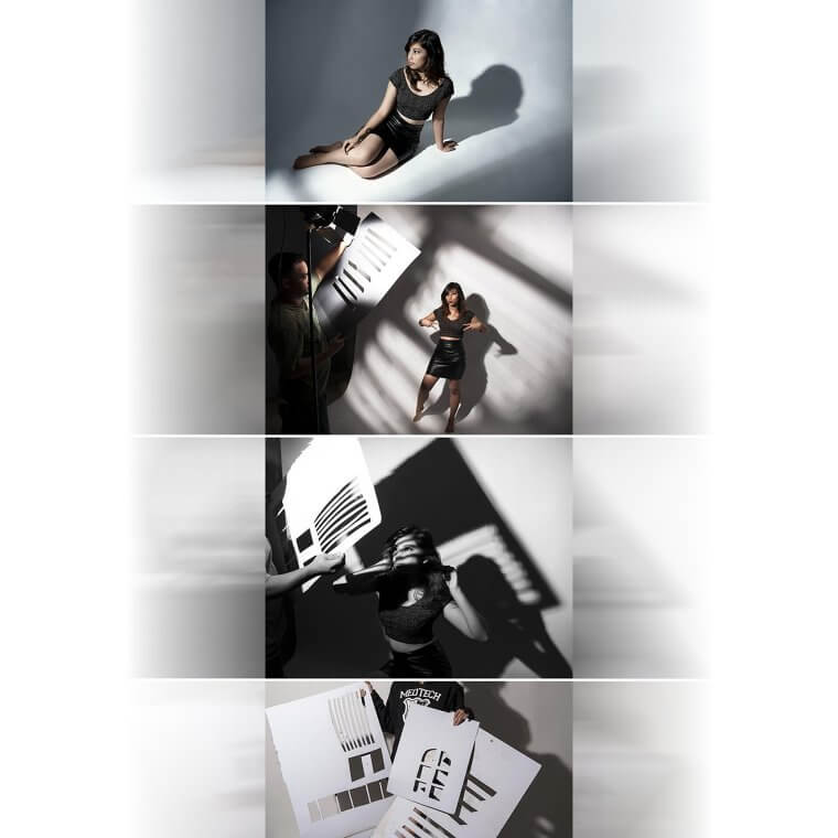 Cut Shapes Out of Cardboard to Create Unusual Shadows