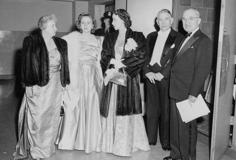 L'abito dell'inaugurazione di Elizabeth Truman era un capolavoro