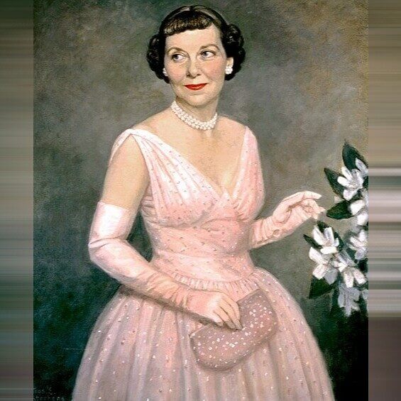 L'abito inaugurale di Mamie fece parlare di lei in città