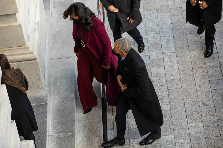 L'outfit di Michelle Obama per l'inaugurazione ha fatto scalpore