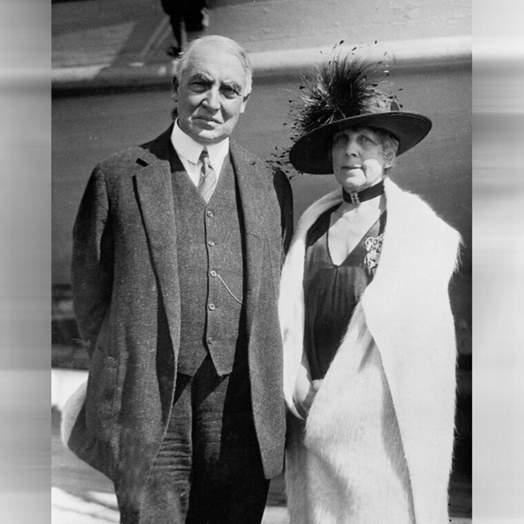 Florence Harding aveva un approccio moderno alla moda