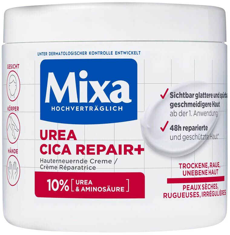 Mixa Urea Creme Für Glatte, Geschmeidige Haut - Genießen Sie 25% Rabatt! 
