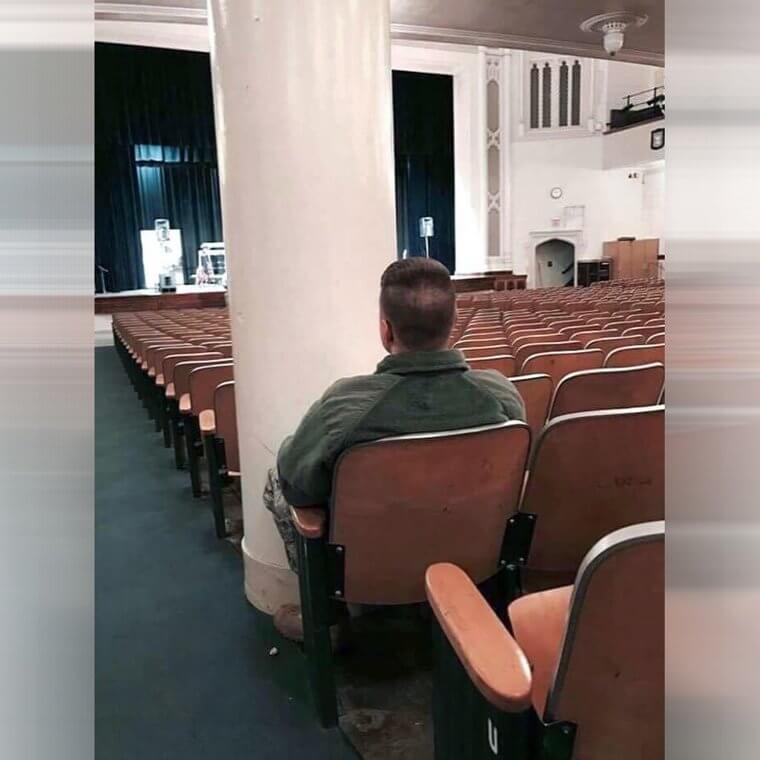 The Seat Behind the Pillar