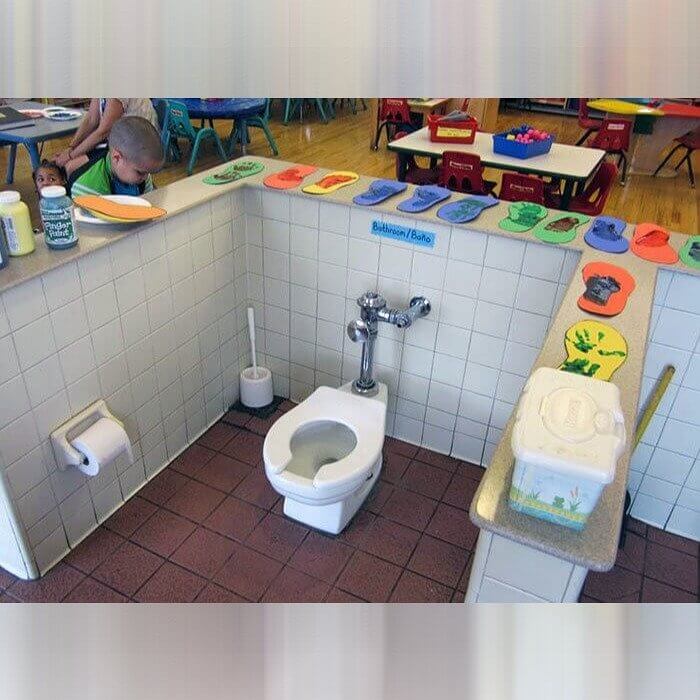 A Toilet in the Middle of the Classroom
