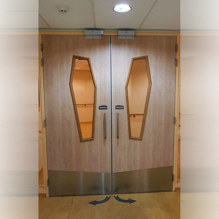 The Worst Door Design for a Hospital
