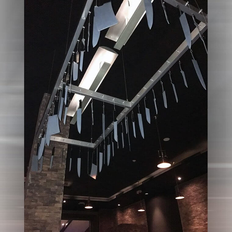 A Chandelier of Knives