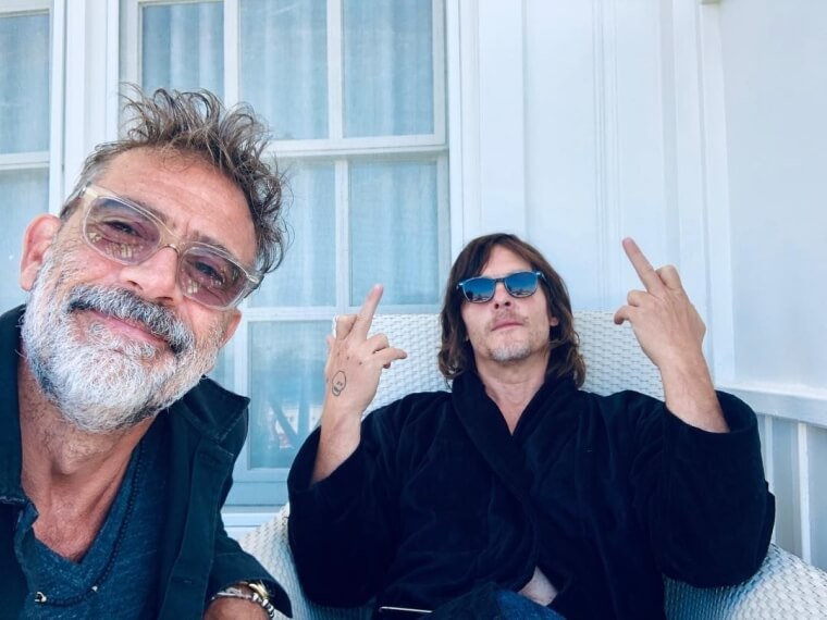 Jeffrey Dean Morgan and Norman Reedus