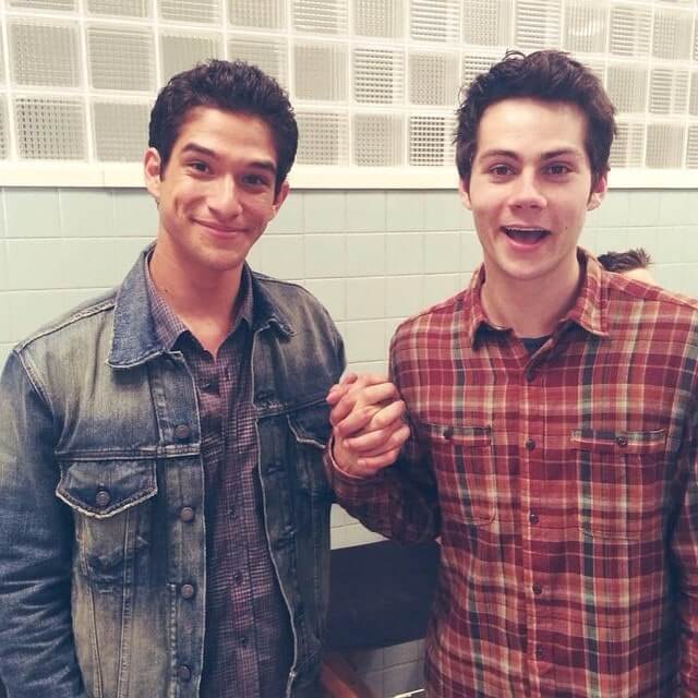 Dylan O'Brien and Tyler Posey