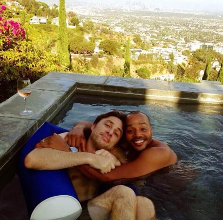 Donald Faison and Zach Braff