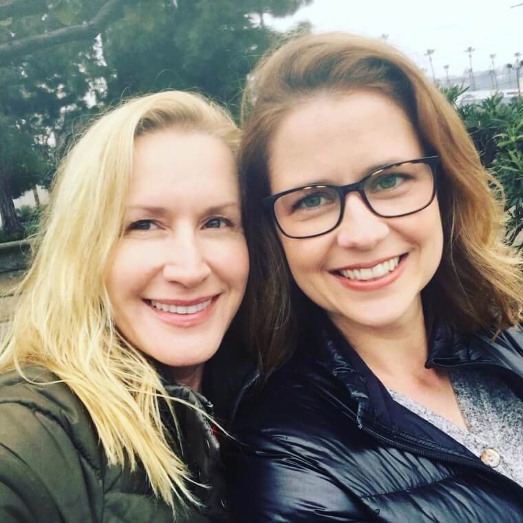 Jenna Fischer and Angela Kinsey