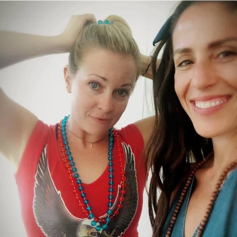 Melissa Joan Hart and Soleil Moon Frye