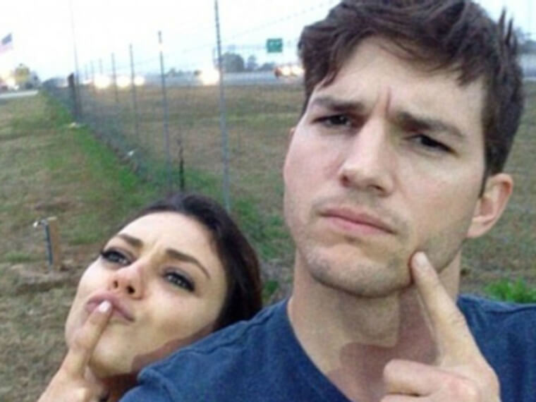 Ashton Kutcher and Mila Kunis