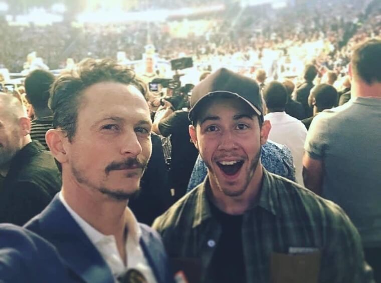 Jonathan Tucker and Nick Jonas