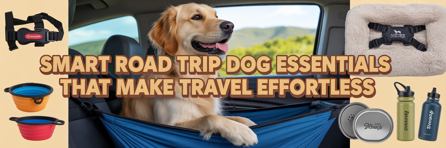 The Road Trip Dog Essentials Every Dog-Friendly Traveler Swears By