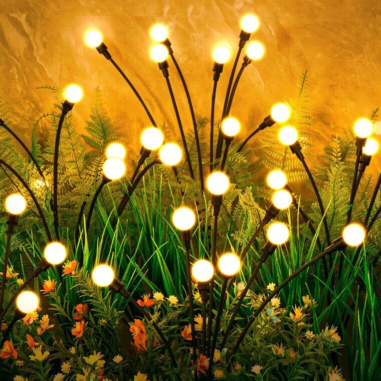 ASMAD Solar Firefly Lights - Enchant Your Garden with Dancing Lights! - Now 44% Off!