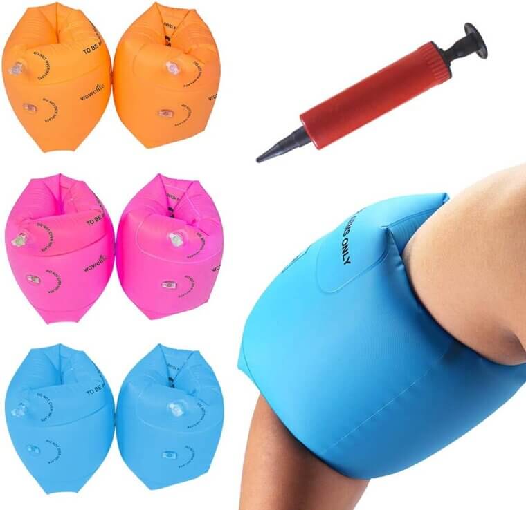 Inflatable Swim Arm Bands for Kids & Adults - Swim with Confidence 