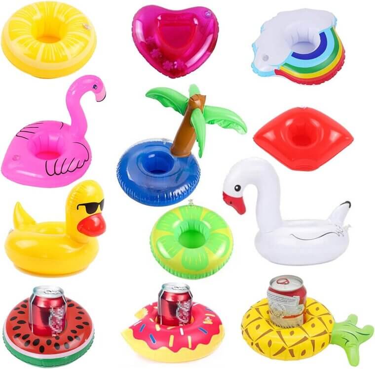 Inflatable Drink Holders - Perfect for Pool Parties & Kids! 