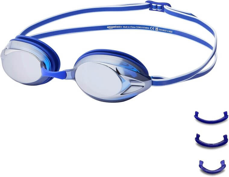Amazon Basics Swim Goggles - Dive into Comfort and Clarity 