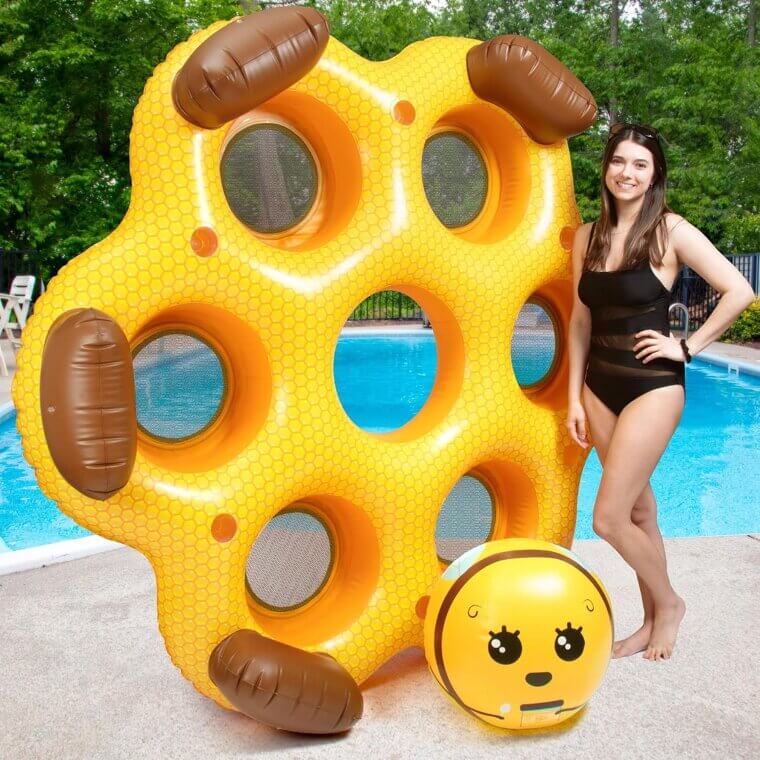 Giant Inflatable Honeycomb Float - Fun for All Ages! 