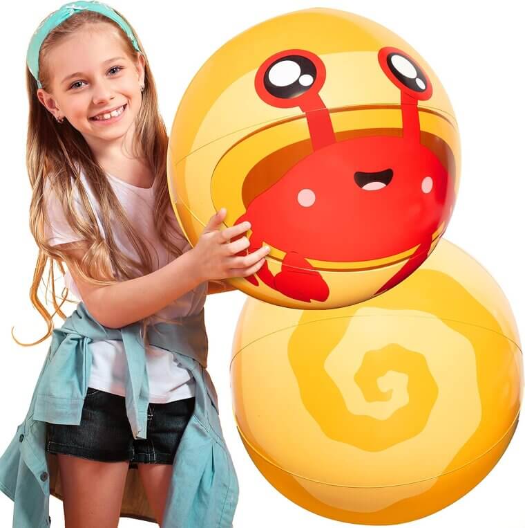 Aquamazing Giant Beach Ball - Durable Fun for All Ages 
