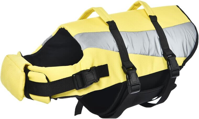 Adjustable Dog Life Jacket - Keep Your Pup Safe & Stylish - 17% Off!