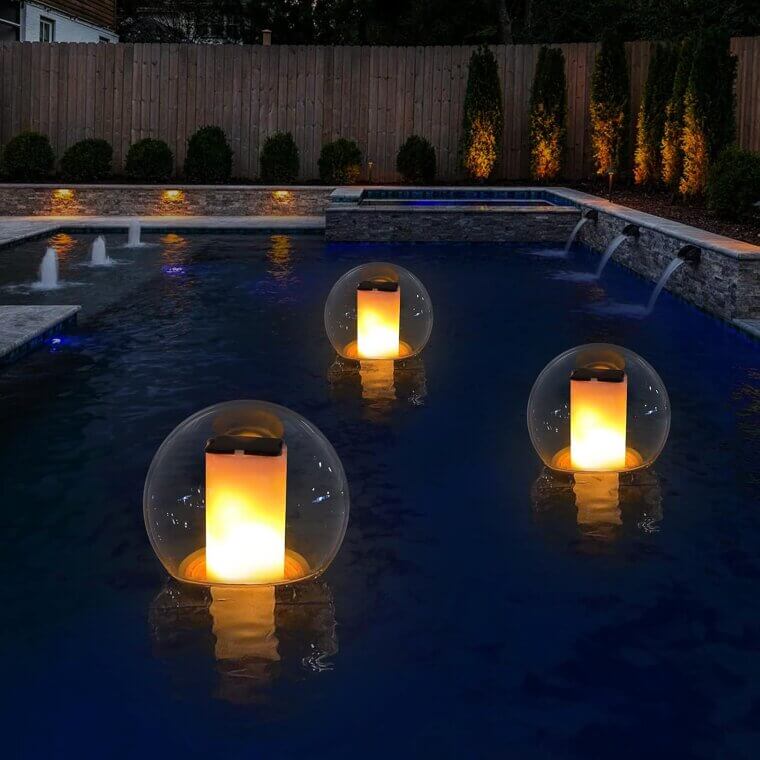 VISOFO Solar Pool Lights - Create Magical Outdoor Ambiance - Enjoy 25% Off!