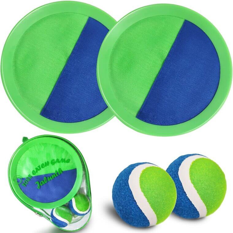 Ball Catch Paddle Set - Fun Outdoor Game for All Ages - Now 61% Off!