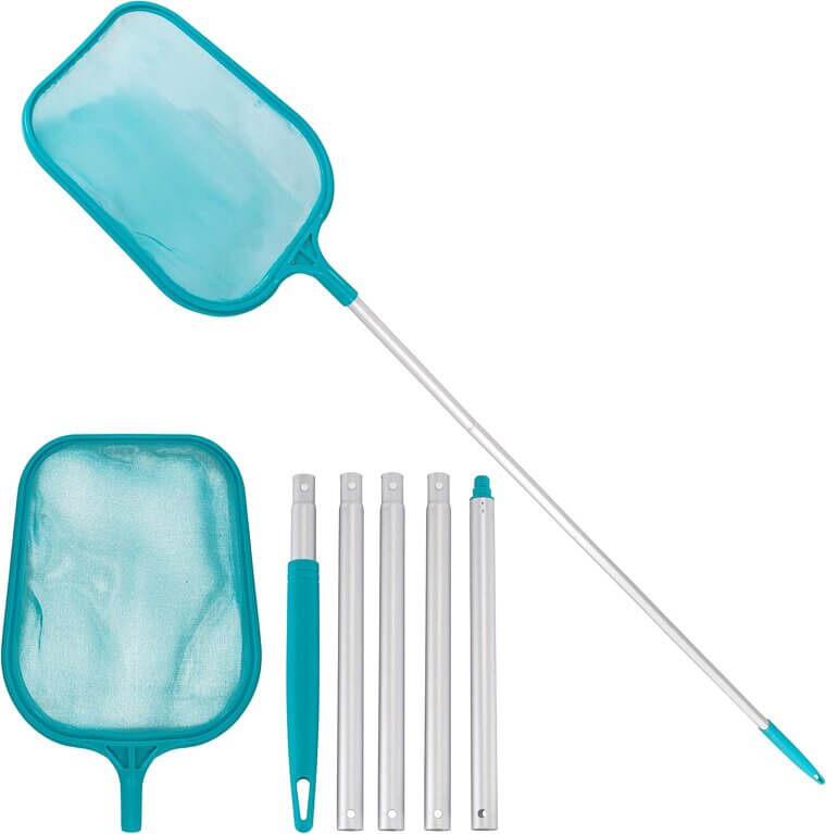 Leaf Skimmer Net Set - Effortless Pool Cleaning Fun 