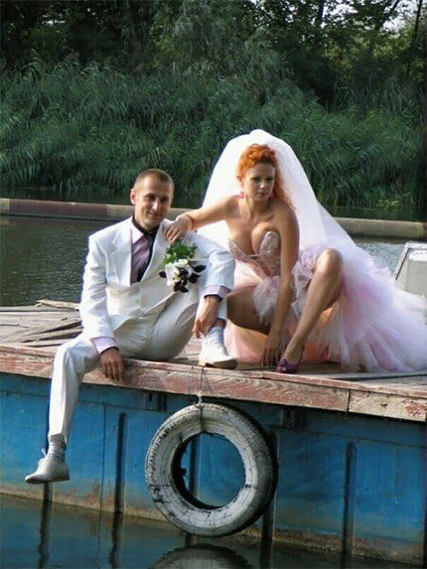 Just A Normal Wedding Picture