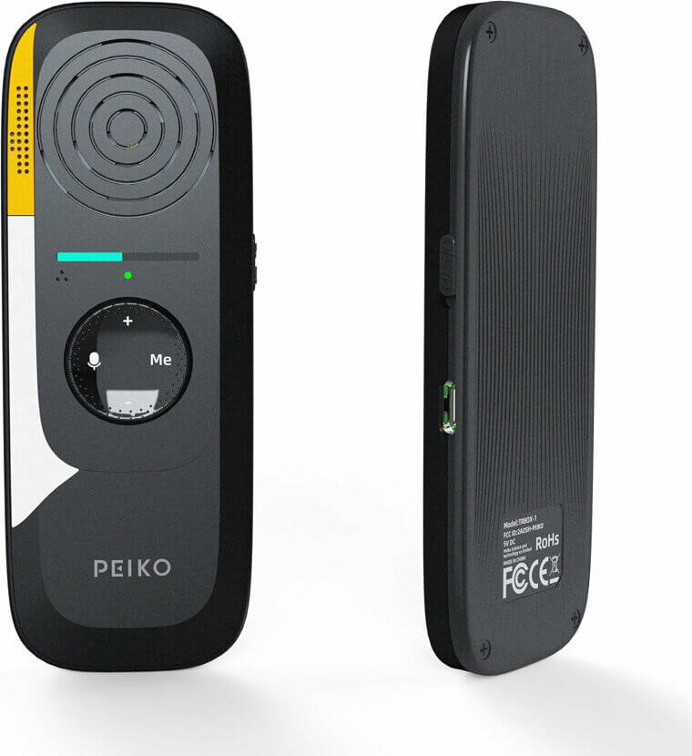 Peiko Translator Device: Real-Time Voice Translation for Travel and Business