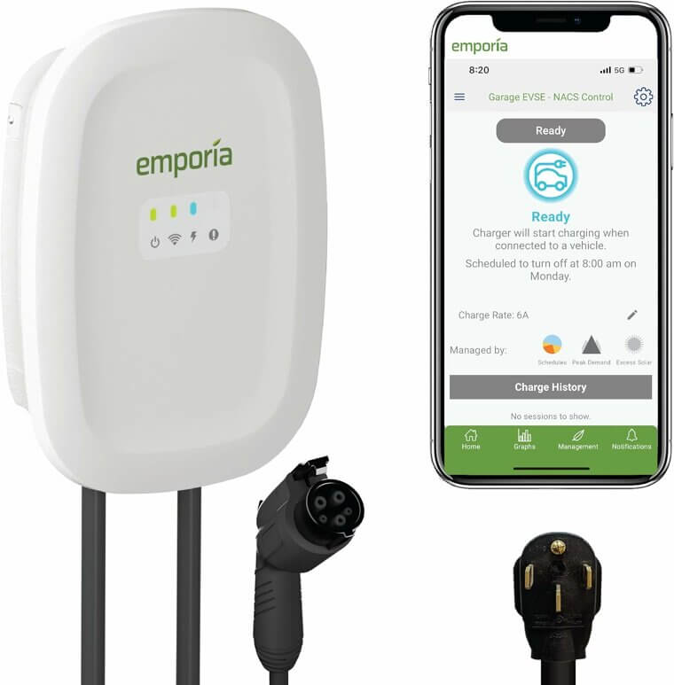 EMPORIA EV Charger - Fast, Affordable Home Charging