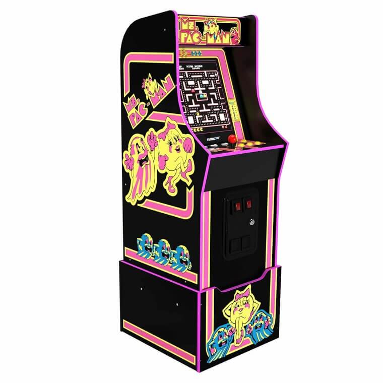 Arcade1Up Ms. PAC-MAN Edition - Relive Arcade Glory at Home