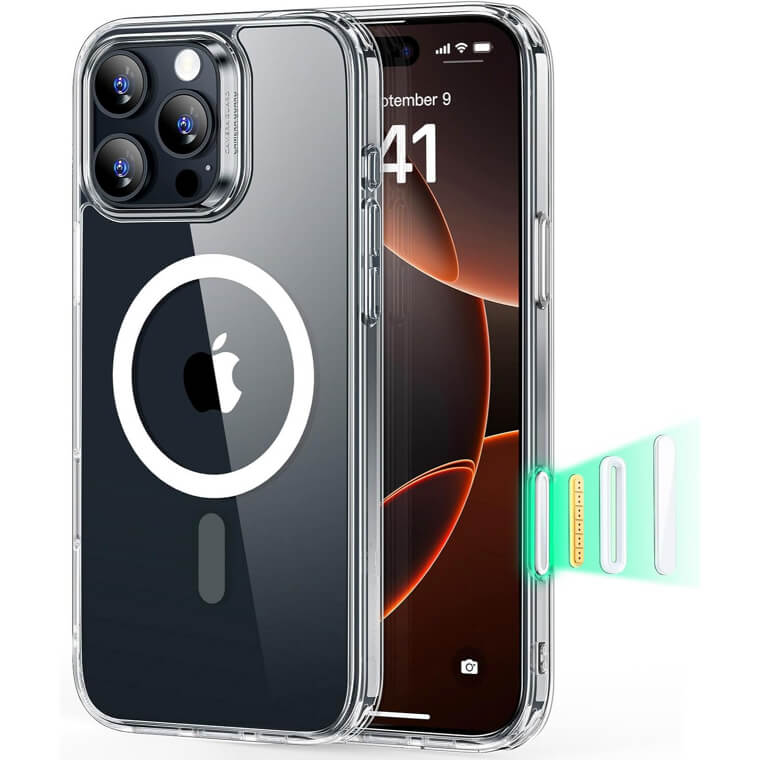 ESR iPhone 16 Pro Max Case - Shockproof, MagSafe Compatible - Don’t Miss the 23% Discount!