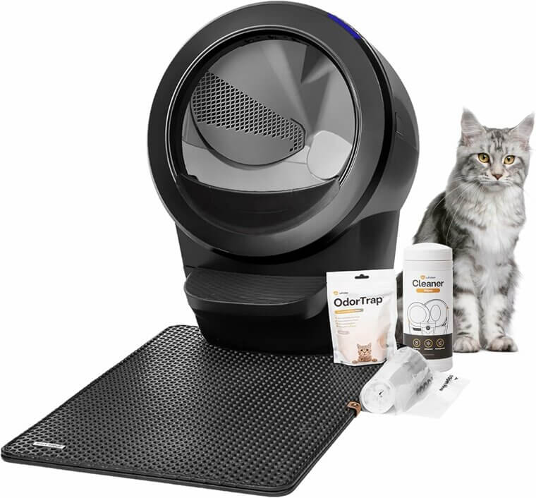 Litter-Robot 4 Bundle - Automatic Self-Cleaning Cat Litter Box - Enjoy 7% Off!