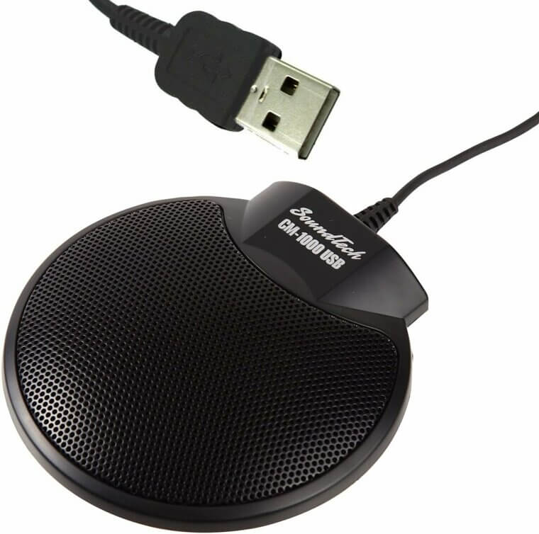 Sound Tech CM-1000 USB Conference Microphone - Perfect Clarity for Meetings - Enjoy 9% Off!
