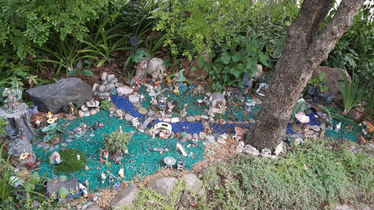 Meno è meglio quando si tratta di giardini delle fate